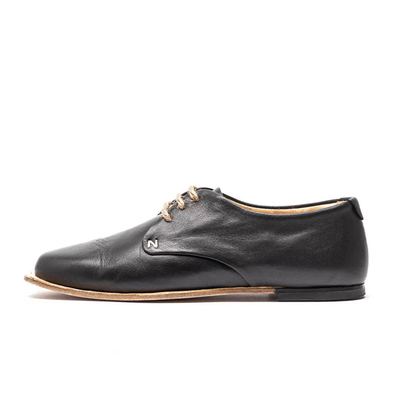 MANNY Black | Leather Derby | Tracey Neuls
