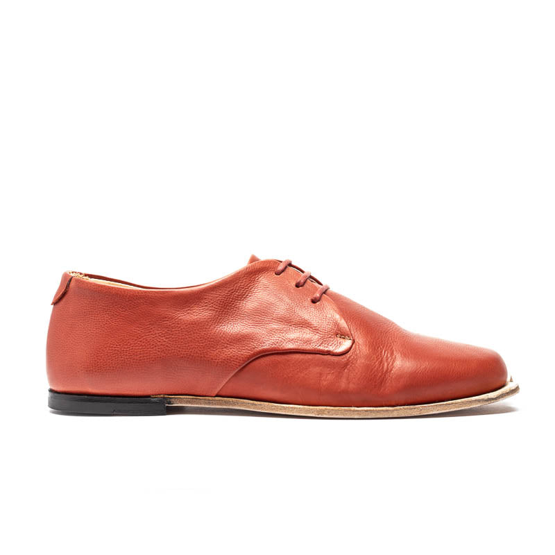 MANNY Rust | Leather Derby | Tracey Neuls