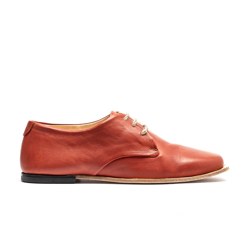 MANNY Rust | Leather Derby | Tracey Neuls