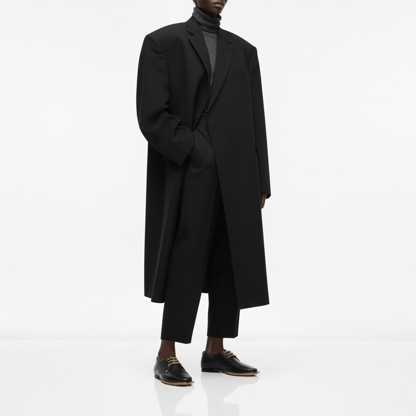 MANNY Black | Leather Derby | Tracey Neuls