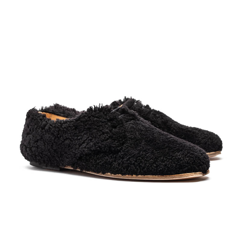 MANNY Black Sheep | Shearling Derby | Tracey Neuls