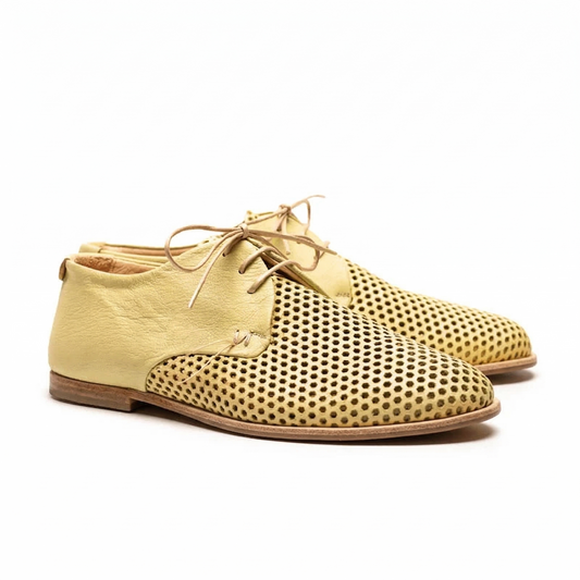 MANNY Lime | Perforated Derby