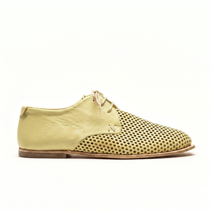 MANNY Lime | Perforated Derby