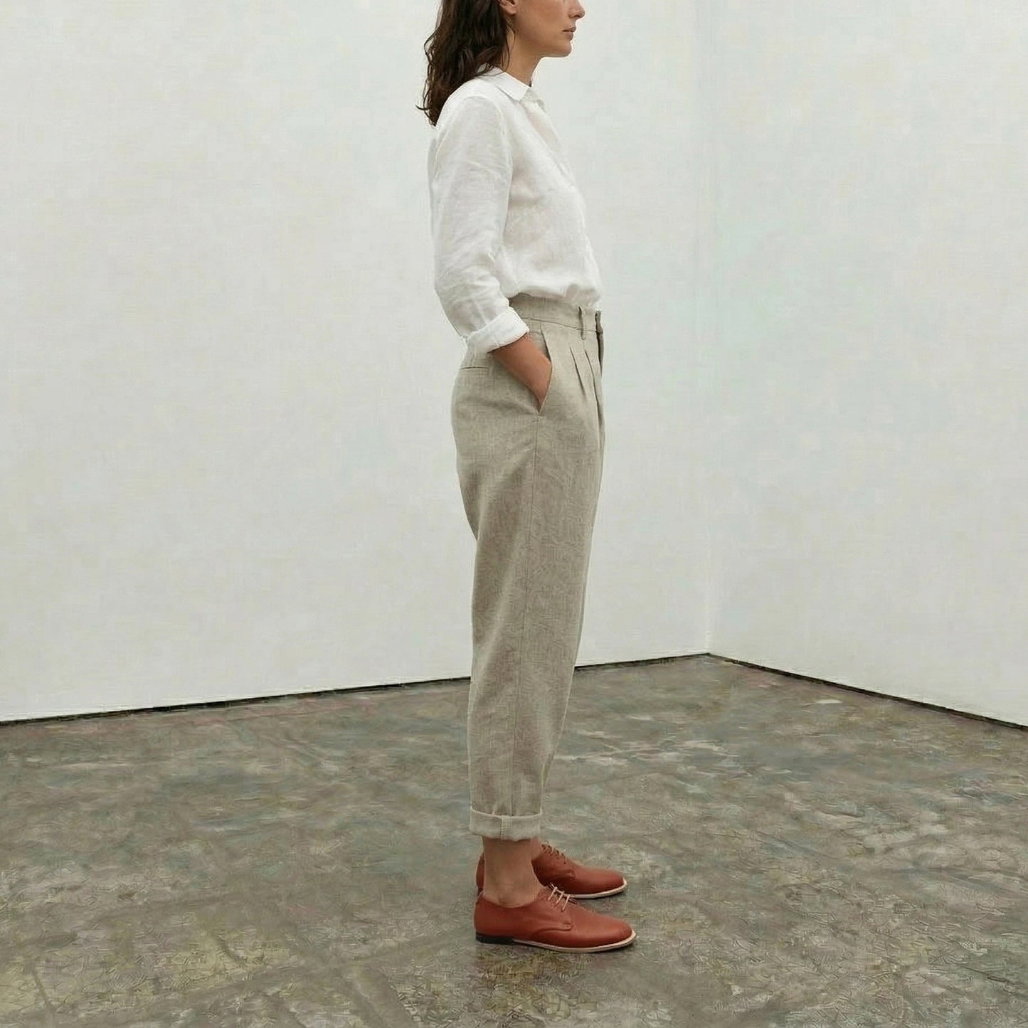 MANNY Rust | Leather Derby