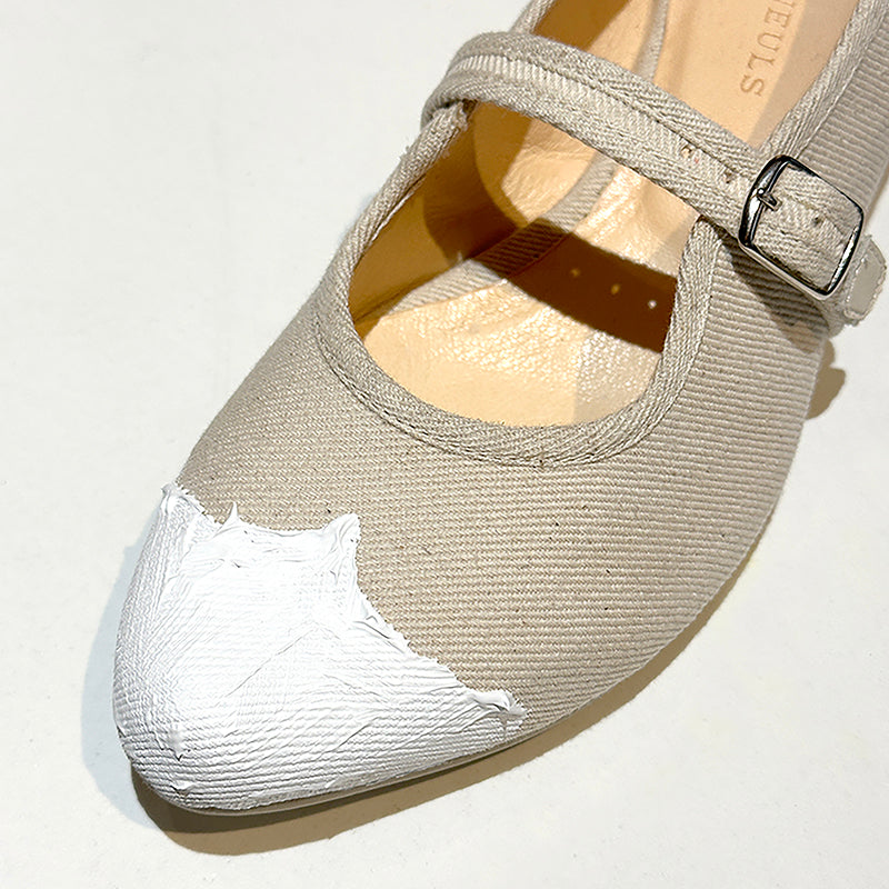 SS25_22 MARYJANE Painters Canvas | Slip On | Tracey Neuls