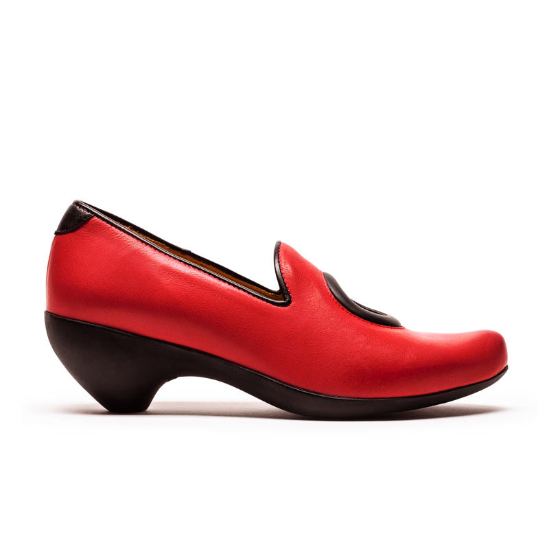 SS24 PEG Tomato | Leather Pumps | Tracey Neuls