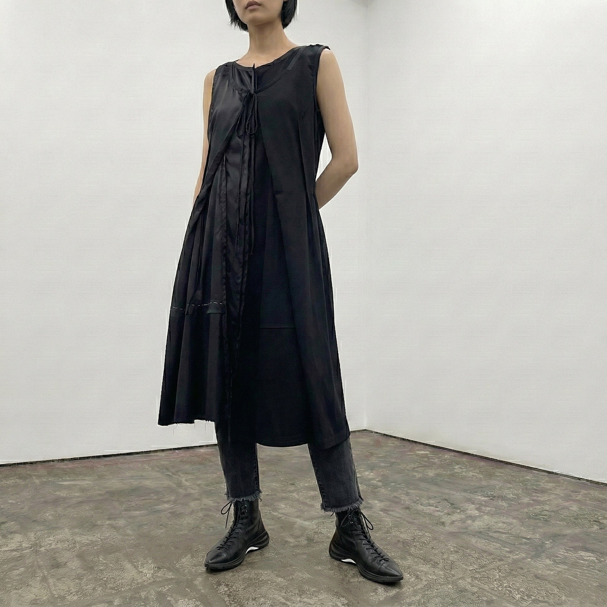 PUNK Black | Leather Sneaker Boots | Tracey Neuls