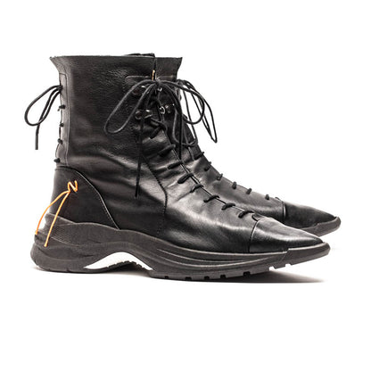 PUNK Black | Leather Sneaker Boots | Tracey Neuls