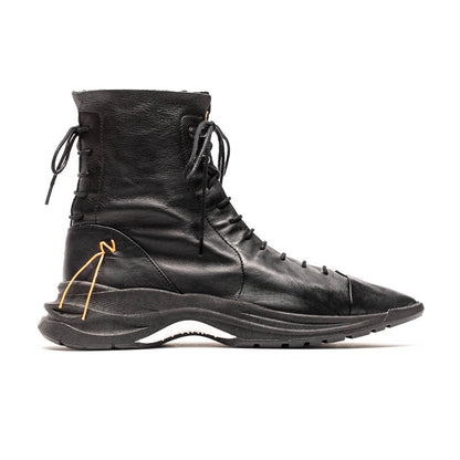 PUNK Black | Leather Sneaker Boots | Tracey Neuls
