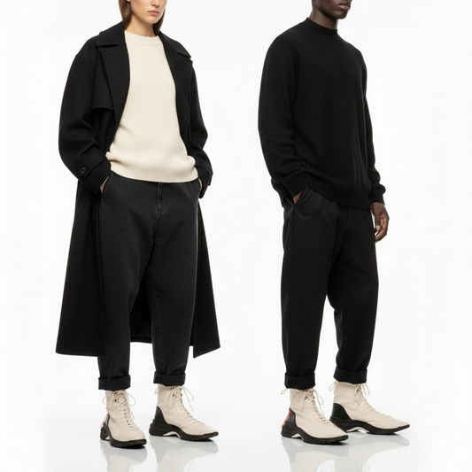 PUNK Parchment | Leather Sneaker Boots | Tracey Neuls