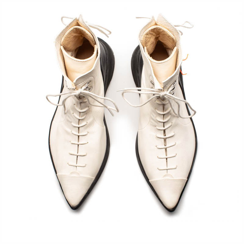 PUNK Parchment | Leather Sneaker Boots | Tracey Neuls