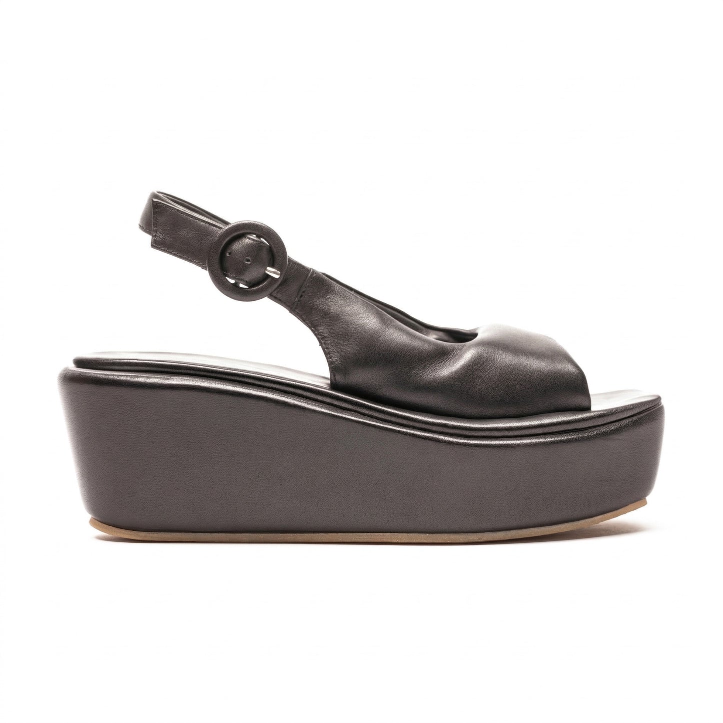 Pillow Black | Leather Sandals | Tracey Neuls
