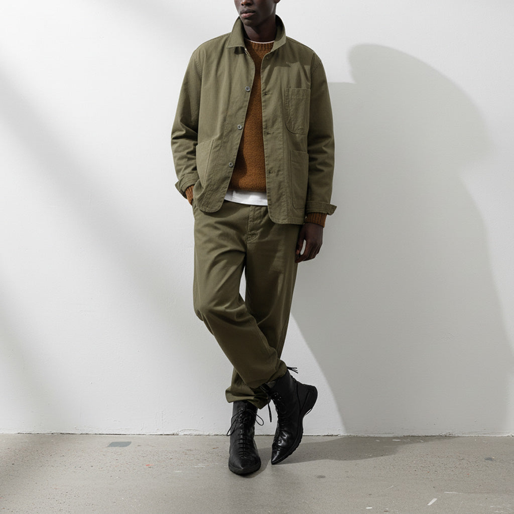 PUNK Black | Leather Sneaker Boots