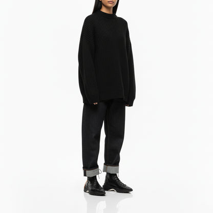 PUNK Black | Leather Sneaker Boots | Tracey Neuls