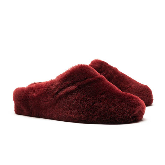 SLIPPERS Bordeaux | Shearling