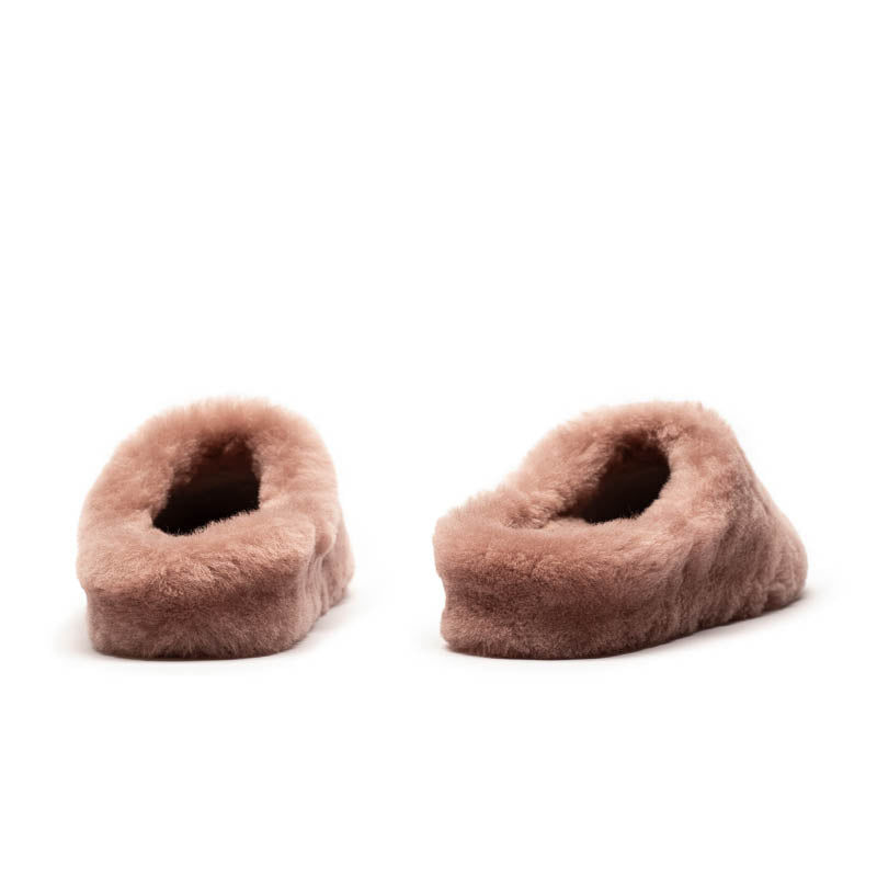 SLIPPERS Dusty Rose | Shearling | Tracey Neuls