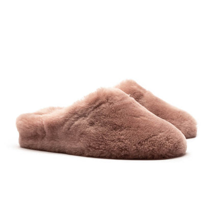 SLIPPERS Dusty Rose | Shearling | Tracey Neuls