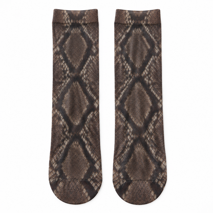 SOCKS Snake | Printed Sheer