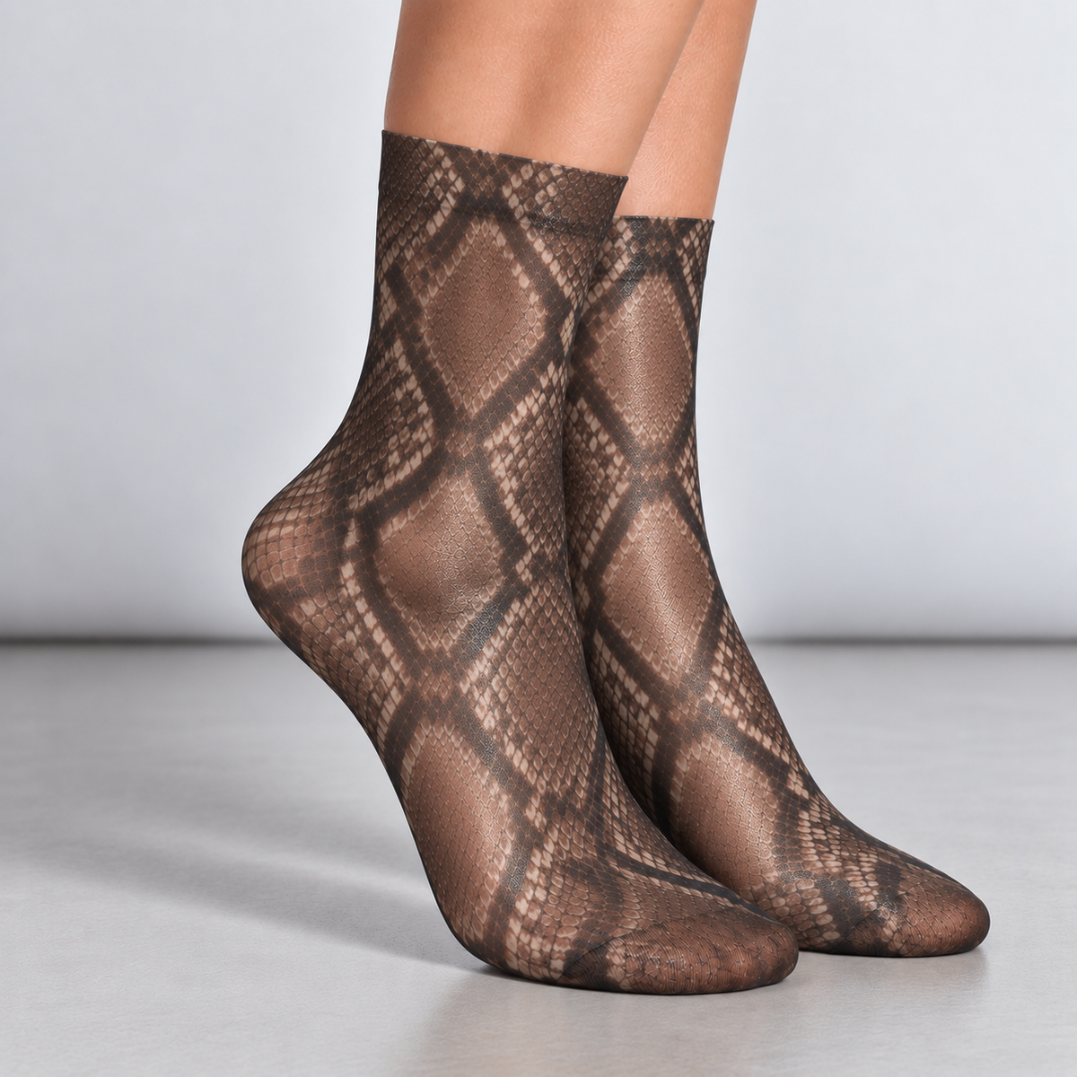 SOCKS Snake | Printed Sheer
