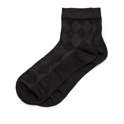 SOCKS Argyle | Black Cotton | Tracey Neuls