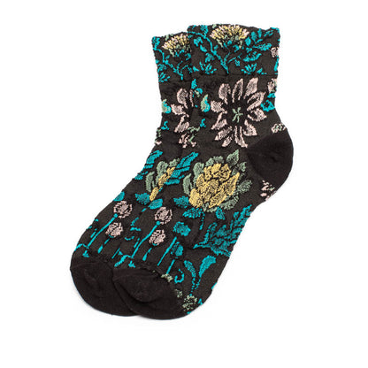 SOCKS Nicotiana | Flowers Cotton Blend | Tracey Neuls