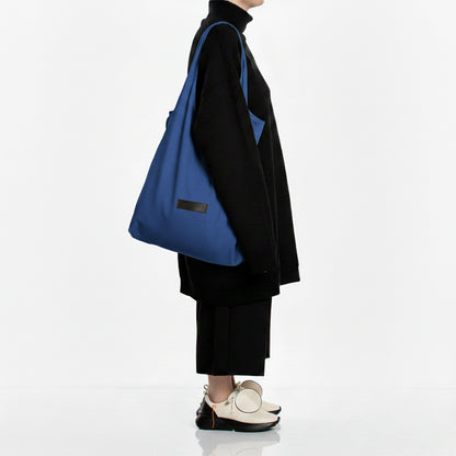 SHOPPER Denim Blue | Corduroy Bag | Tracey Neuls