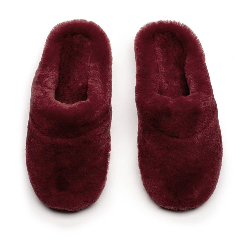 SLIPPERS Bordeaux | Shearling