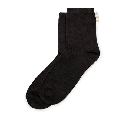 SOCKS Pearl | Black Cotton | Tracey Neuls