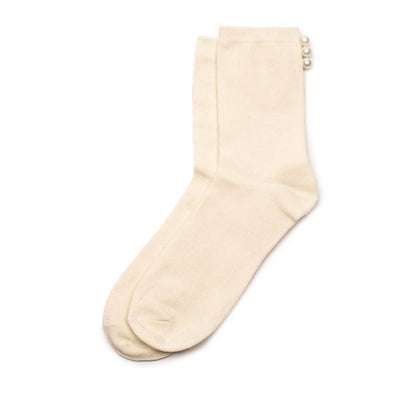 SOCKS Pearl | Off White Cotton | Tracey Neuls