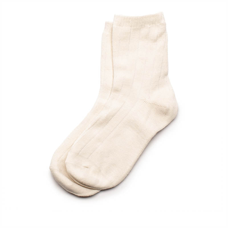 SOCKS Gesso | Cream Cotton Socks | Tracey Neuls