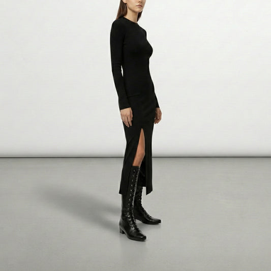TANYA TALL Black | Leather Boots
