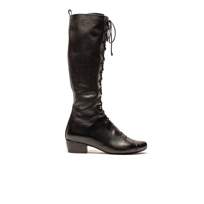 TANYA TALL Black | Leather Boots