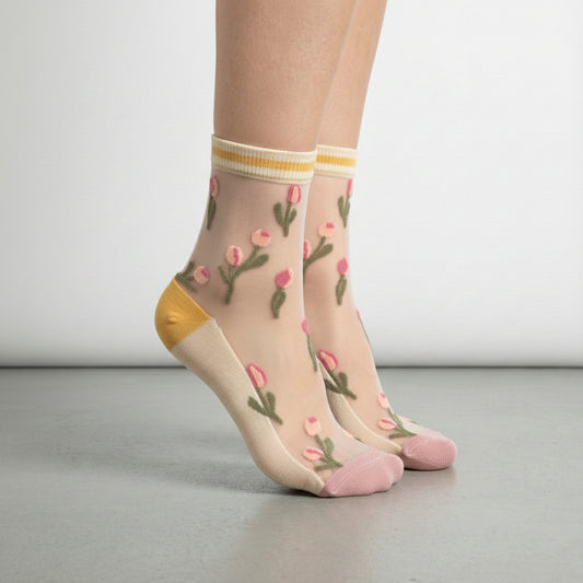 SOCKS Tulip | Cotton Sheer | Tracey Neuls