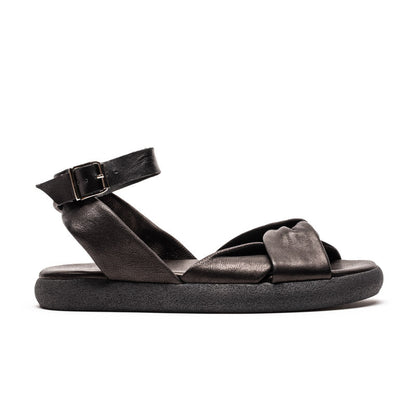 WRAP Smoke | Leather Sandals | Tracey Neuls