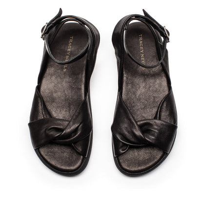 WRAP Smoke | Leather Sandals | Tracey Neuls