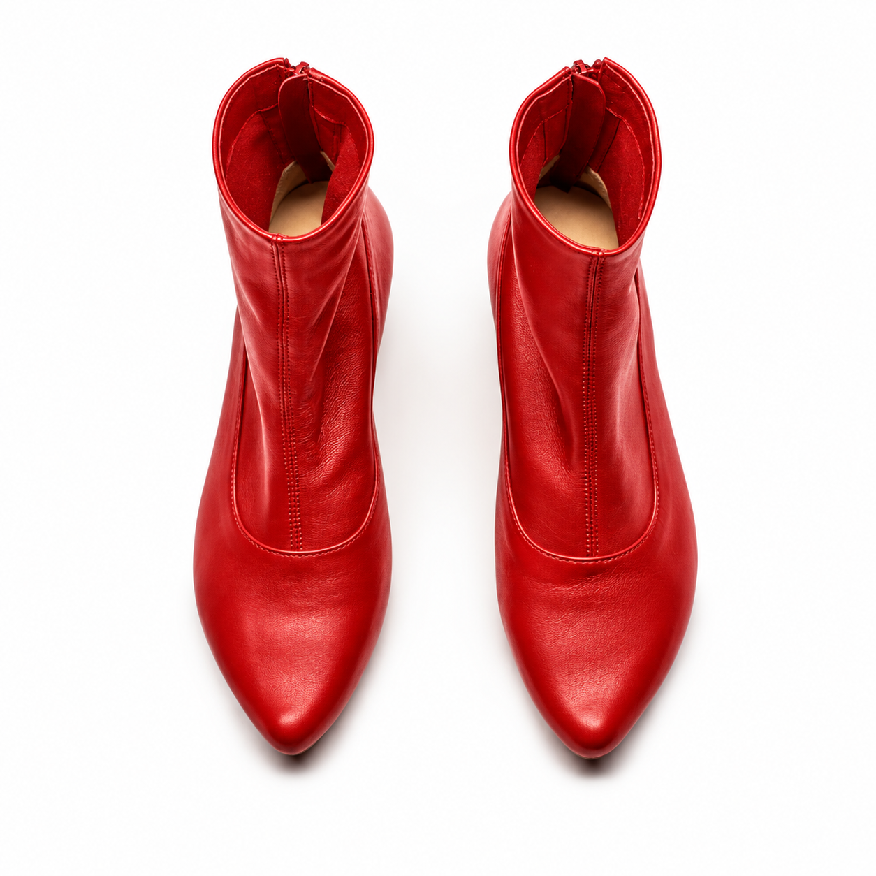 ARLO Red | Leather Boots