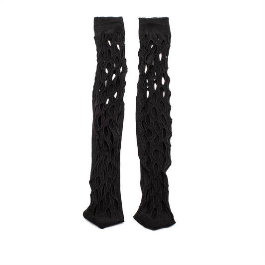 SOCKS Fishnet | Black Nylon | Tracey Neuls