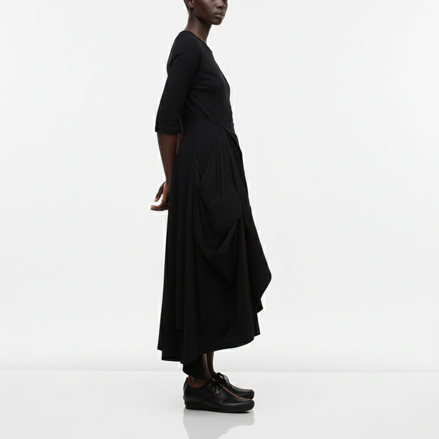 GEEK GoFaster Black | Leather Sneakers