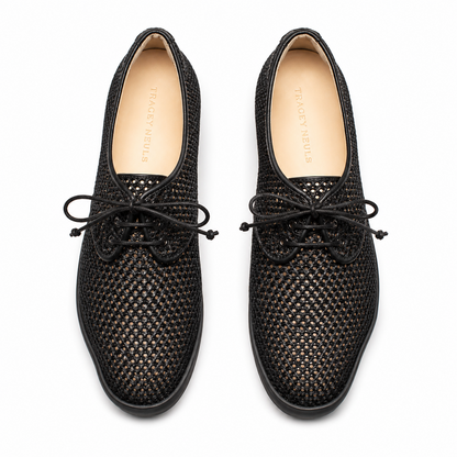 Geek Black | Cotton Mesh Sneaker