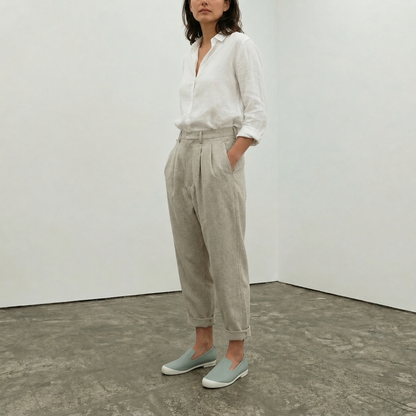 LOAFER Egg Blue | Grain Leather