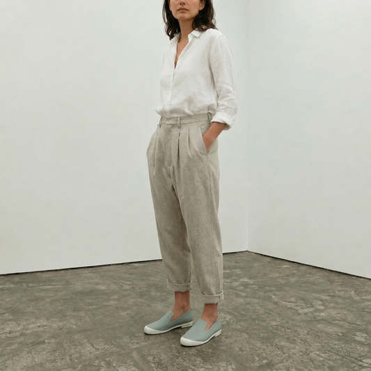 Loafer Egg Blue | Grain Leather