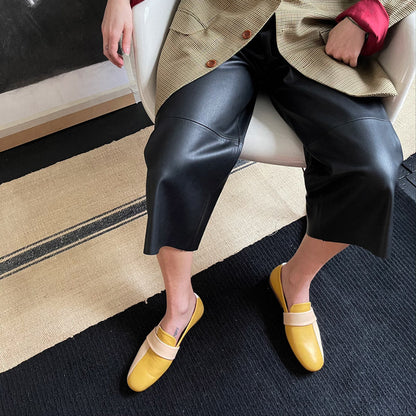 SS24 MONDRIAN Natural | Leather Loafers