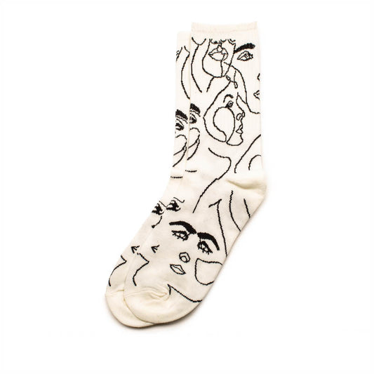 SOCKS Reflection | Printed Cotton Socks | Tracey Neuls