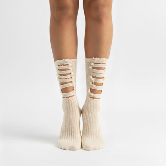 SOCKS Pull | Cream Cotton | Tracey Neuls