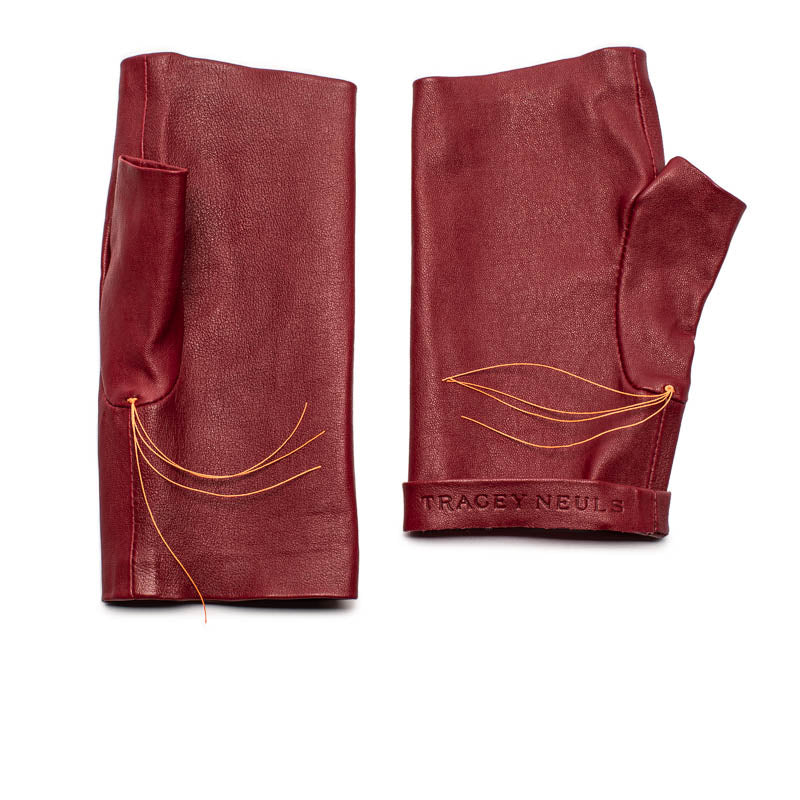 Fingerless Gloves | Gigondas Leather | Tracey Neuls