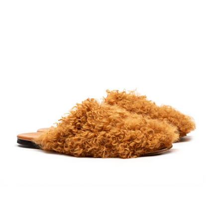 LALA Ginger | Shearling Mule