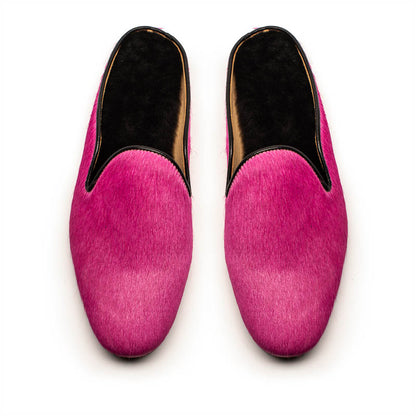 CUDDY Hot Pink | Leather Mule