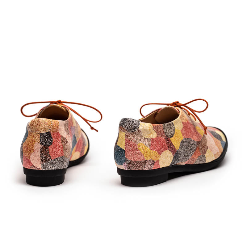 GEEK Peach Cobbler | Printed Leather Sneaker | Tracey Neuls
