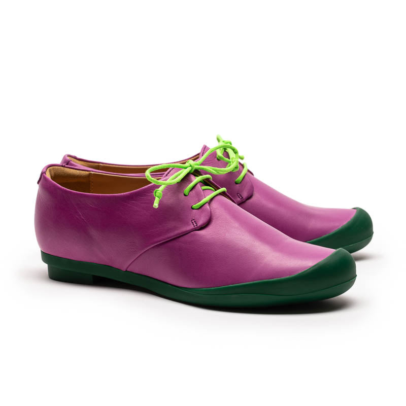 GEEK Tyrian | Fuschia Leather Sneakers | Tracey Neuls