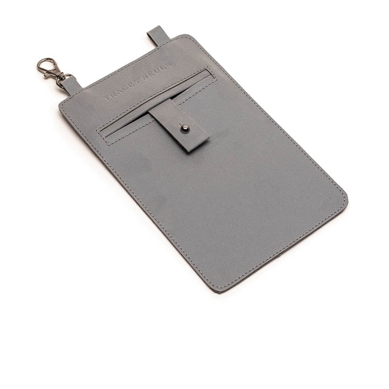HANDY Reflective | Grey Reflective Pouch | Tracey Neuls